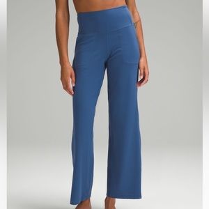 Lululemon align wide leg pants (pitch blue)